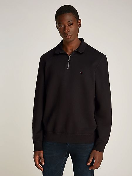Tommy Hilfiger Sweatshirt "ESSENTIAL FLEECE 1/4 ZIP" mit Stehkragen günstig online kaufen