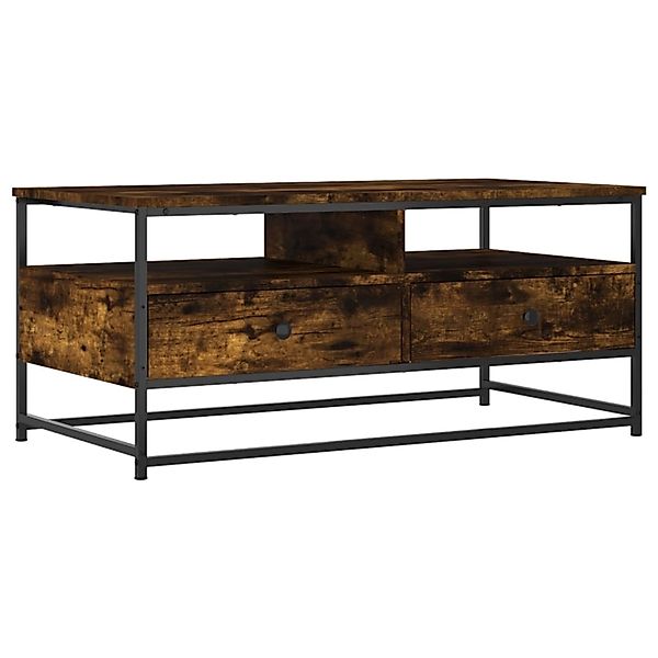 vidaXL Couchtisch Räuchereiche 100x51x45 cm Holzwerkstoff 835286 günstig online kaufen