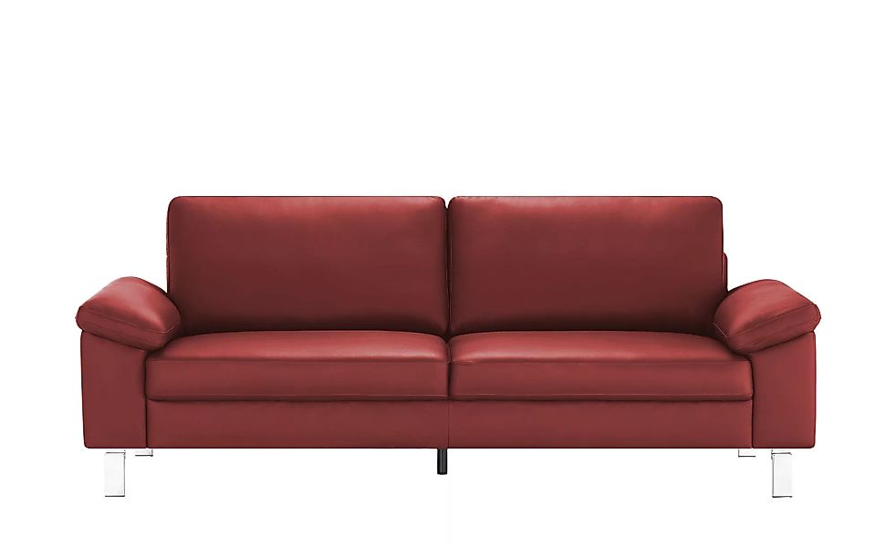 Einzelsofa - rot - 228 cm - 86 cm - 97 cm - Polstermöbel > Sofas > 3-Sitzer günstig online kaufen
