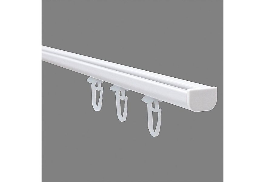 Good Life Vorhangschiene Avana, 1-läufig, Fixmaß, verschraubt, Aluminium, K günstig online kaufen