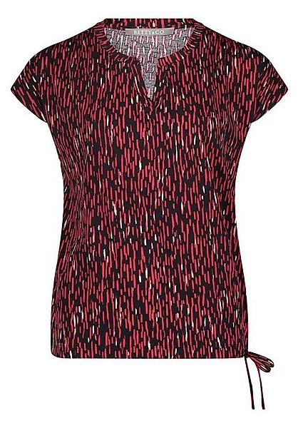 Betty&Co T-Shirt Shirt Kurz 1/2 Arm, Black/Red günstig online kaufen