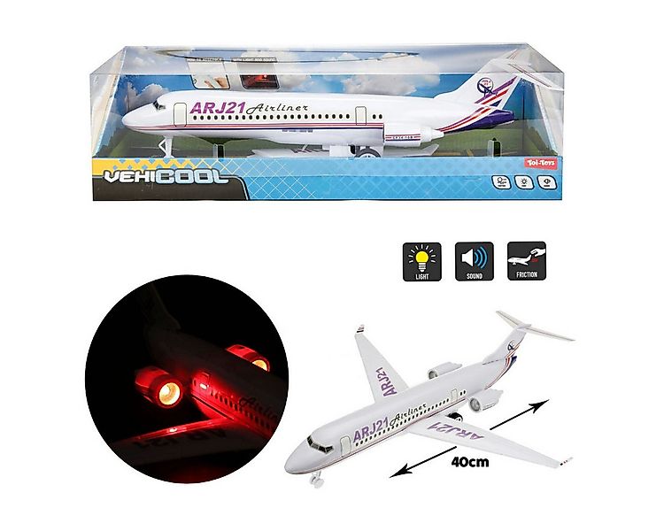 Toi-Toys Spielzeug-Auto Spielzeug Passagierflugzeug mit Licht und Sound, Fr günstig online kaufen