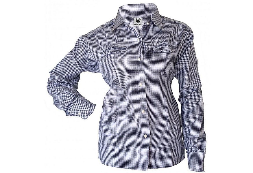 German Wear Trachtenbluse GW1521 Bayerische Langarm Trachtenbluse in 5 Farb günstig online kaufen