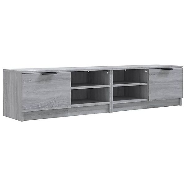 vidaXL TV-Schrank TV-Schränke 2 Stk Grau Sonoma 80x35x36,5 cm Holzwerkstoff günstig online kaufen