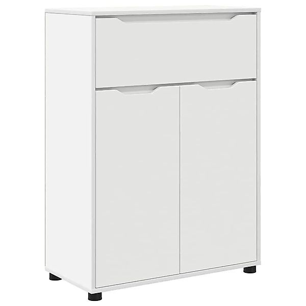 vidaXL Badezimmerschrank Weiß 72,5 x 36,5 x 100 cm Holzwerkstoff 888767 günstig online kaufen