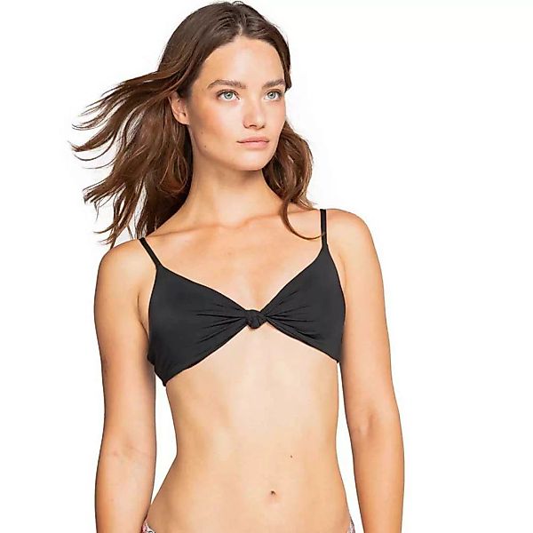 Billabong S.s Knotted Trilet Bikini Oberteil XL Black Pebble günstig online kaufen