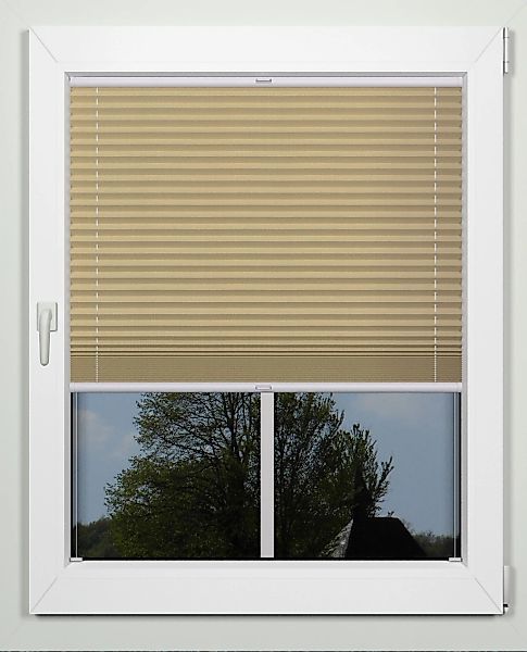 indeko Plissee Lichtschutz mit Bohren verspannt nach Maß günstig online kaufen