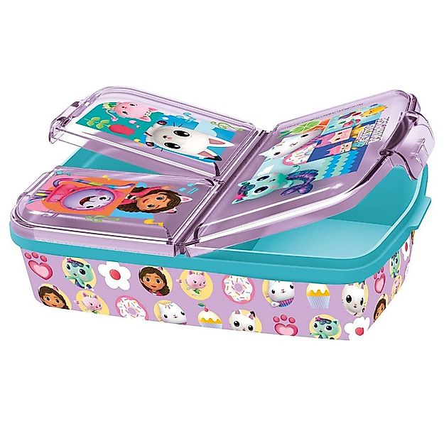 p:os Aufbewahrungsdose Gabby's Dollhouse - Brotdose - türkis/lila günstig online kaufen