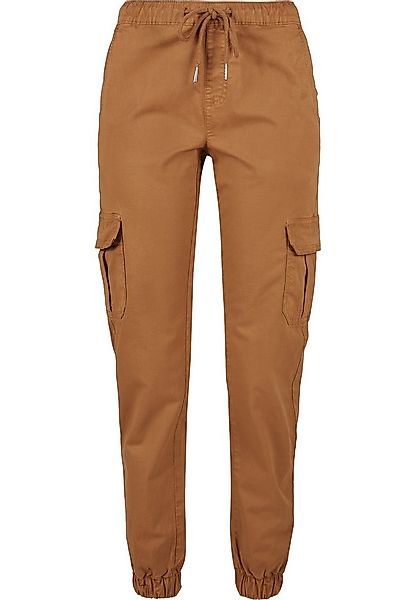 URBAN CLASSICS Cargohose Urban Classics Damen Ladies High Waist Cargo Joggi günstig online kaufen