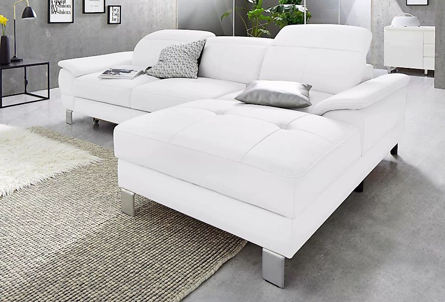 exxpo - sofa fashion Ecksofa "Mantua 2, inkl. Kopf- bzw. Rückenverstellung, günstig online kaufen