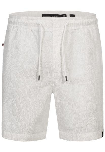 Indicode Chinoshorts INAlizzo aus Seersucker-Material für günstig online kaufen