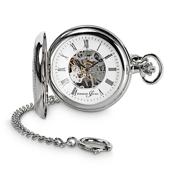 Hermann Jäckle Taschenuhr "Bayreuth II", Skelett-Handaufzug, günstig online kaufen