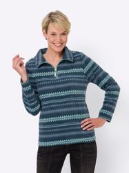 Sieh an! Fleeceshirt Fleeceshirt Länge ca. günstig online kaufen