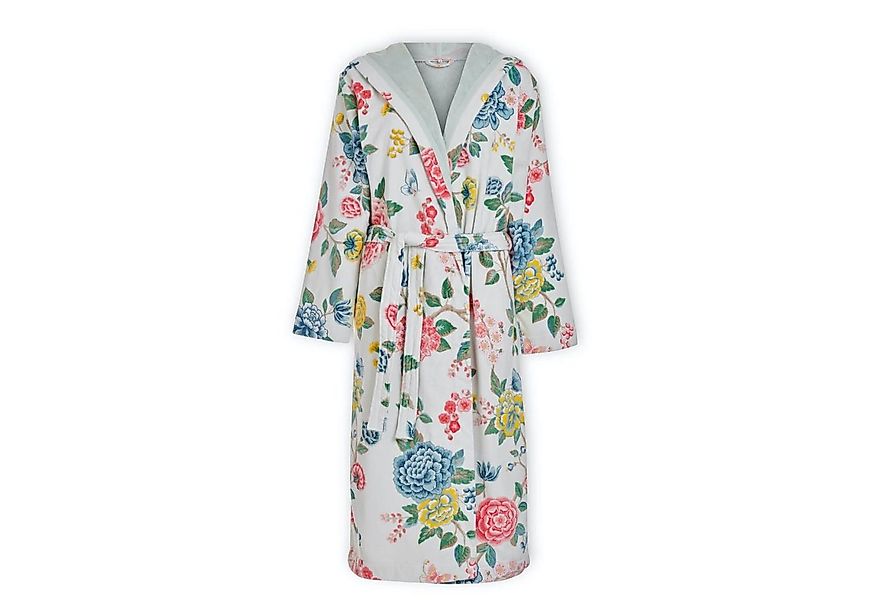 PiP Studio Damenbademantel Bademantel Good Evening Weiß, wadenlang, Frottee günstig online kaufen