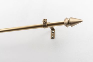 GARESA Gardinenstange "SPYRNA mit offenem Träger" Ø 16 mm 1 läufig-läufig W günstig online kaufen