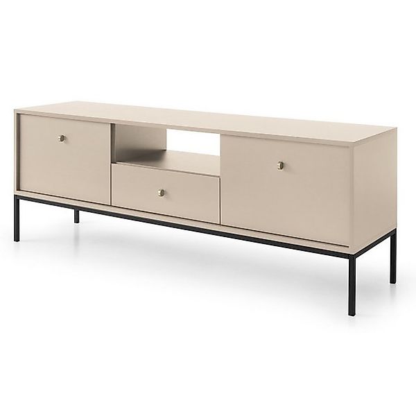 Selsey TV-Schrank MONNE TV-Lowboard, Vintage-Stil, 153 cm, Metallfüße, mit günstig online kaufen