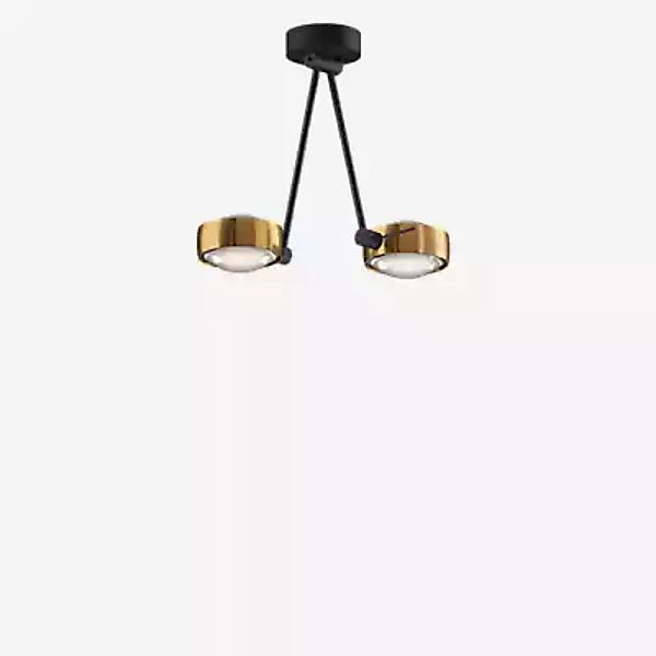 Occhio Sento Soffitto Due 30 Up D Deckenleuchte LED 2-flammig, Kopf bronze/ günstig online kaufen