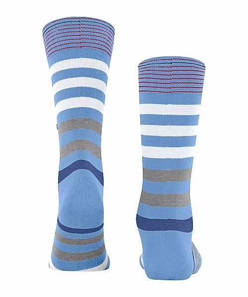 Burlington Blackpool Herren Socken, 40-46, Blau, Streifen, Baumwolle, 21023 günstig online kaufen