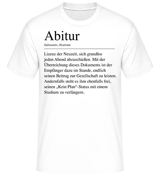 Abi Duden · Shirtinator Männer T-Shirt günstig online kaufen