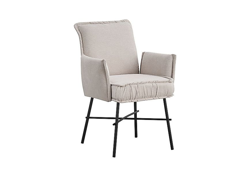 B&D home Polsterstuhl JÜRGEN, gepolstert, mit Armlehnen günstig online kaufen