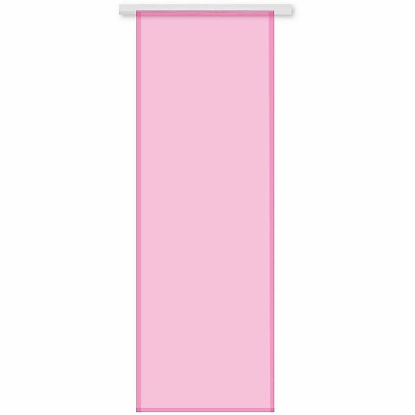 Bestgoodies Flächenvorhang Skylight Pink Ohne Technik 60 cm x 245 cm günstig online kaufen