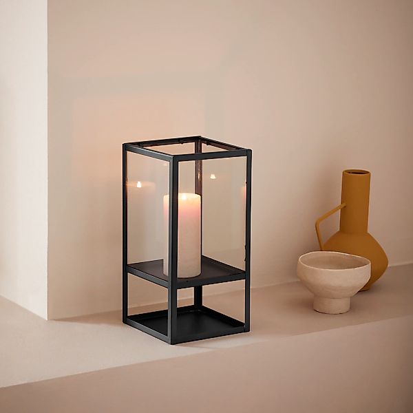 LeGer Home by Lena Gercke Windlicht "Zhara", (1 St.), aus Metall und Glas günstig online kaufen