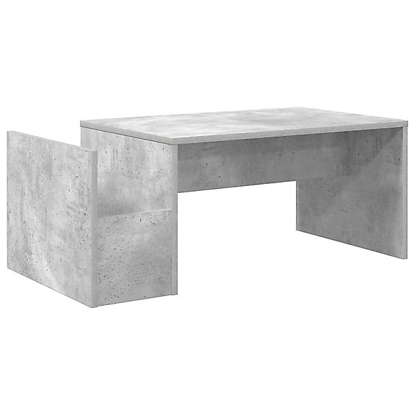 vidaXL Couchtisch Beton Grau 90 x 45 x 35 cm Holzwerkstoff 8000175 günstig online kaufen