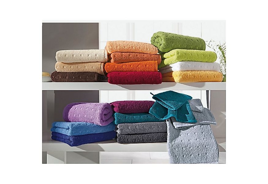 Möve Gästehandtuch Gästetuch "Quadretti" 2er-Pack, Frottier, Walk-Frottier günstig online kaufen