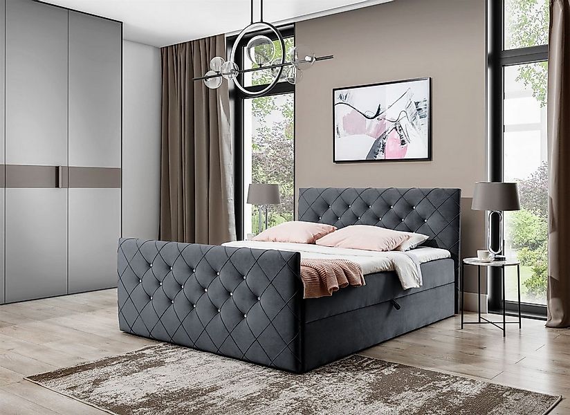 Fun Möbel Boxbett Schlafzimmerbett CARMEN LUX günstig online kaufen