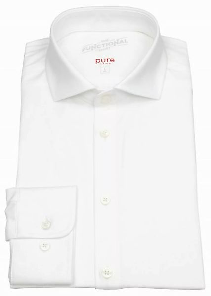 Pure Businesshemd Slim Fit stark tailliert Haifischkragen günstig online kaufen