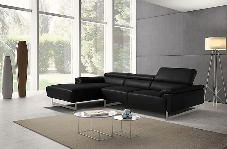 Egoitaliano Ecksofa »Malika, edel und bequem, Designsofa mit hochwertigen B günstig online kaufen