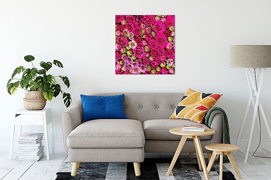 Pixxprint Leinwandbild Blumen, Blumen (1 St), günstig online kaufen