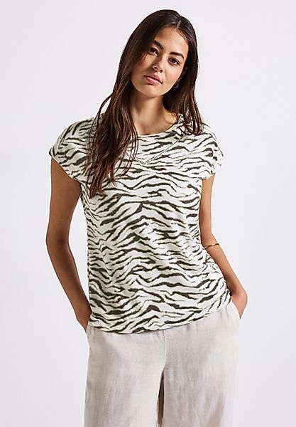 STREET ONE Shirttop mit Deko-Tape günstig online kaufen