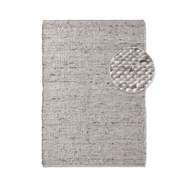 TaraCarpet Wollteppich TaraCarpet Handwebteppich Helsinki, rechteckig, günstig online kaufen