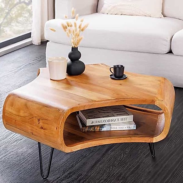 LebensWohnArt Couchtisch Design Couchtisch LIVE-RANIC 70cm günstig online kaufen