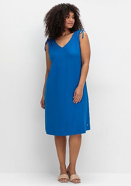 Sheego Jerseykleid Jerseykleid Ärmellos günstig online kaufen