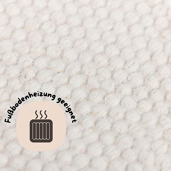 my home Wollteppich »Woolscape 1«, rechteckig, 10 mm Höhe, Wendeteppich, ha günstig online kaufen