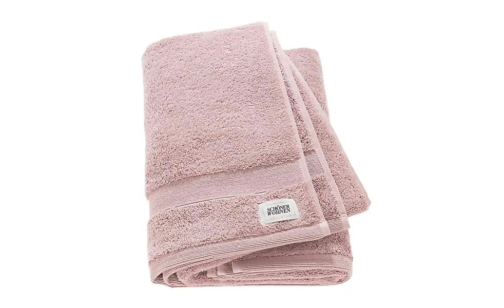 SCHÖNER WOHNEN Kollektion Duschtuch   ¦ rosa/pink ¦ Maße (cm): B: 70 H: 1,5 günstig online kaufen
