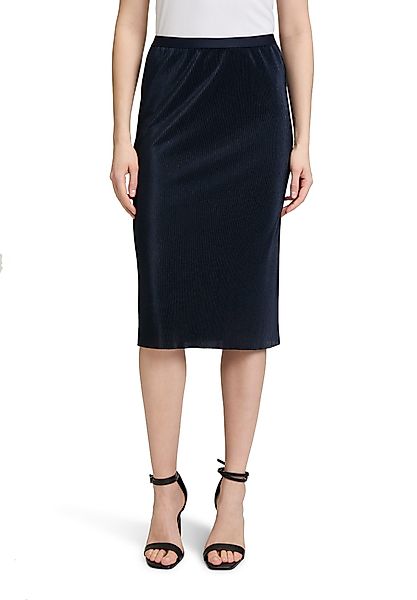 Betty&Co Midirock "Damen Midirock mit Plissee" Plissee günstig online kaufen
