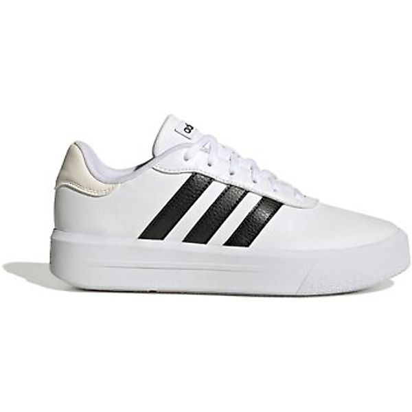 adidas  Sneaker COURT PLATFORM,FTWWHT/CBLACK/C HQ4532/000 günstig online kaufen