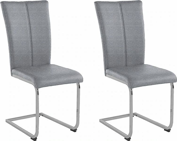 Home affaire Freischwinger »Nils« (Set) 2 Stk. Struktur grob   Strukturstof günstig online kaufen