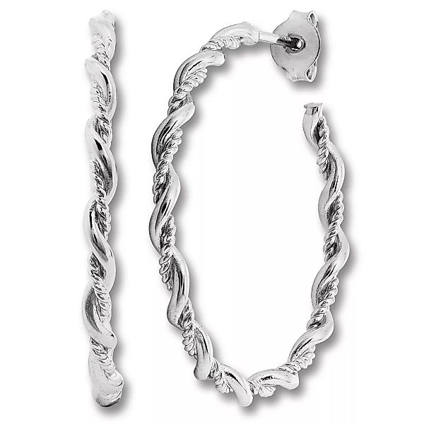 ONE ELEMENT Paar Creolen "Ohrringe Creolen aus 925 Silber", Damen Silber Sc günstig online kaufen