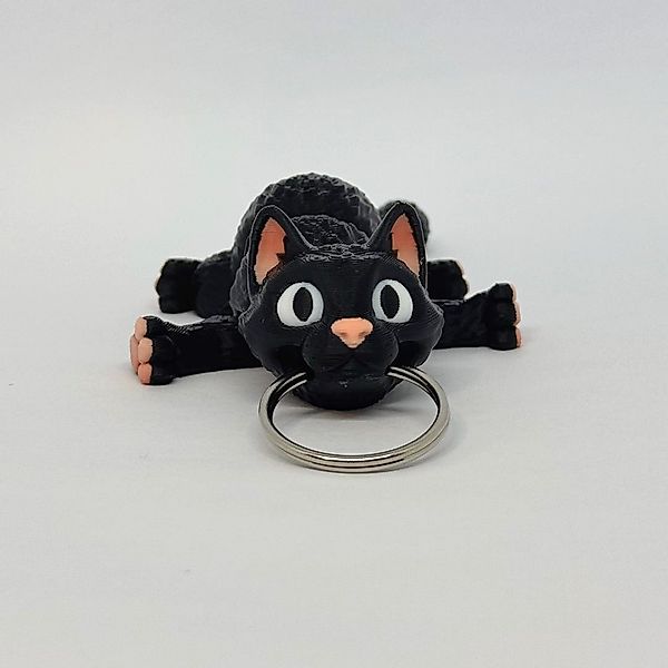 UDINGO Schlüsselanhänger 3D-gedruckter, beweglicher Katzen-Schlüsselanhänge günstig online kaufen