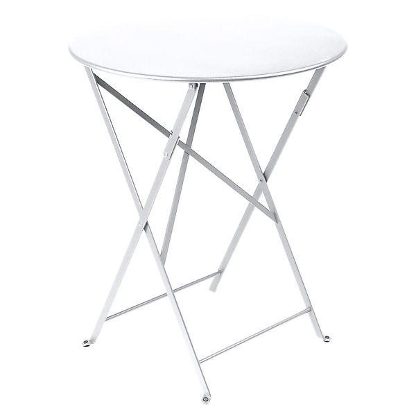 Bistro Klapptisch Rund D60 Baumwollweiß günstig online kaufen