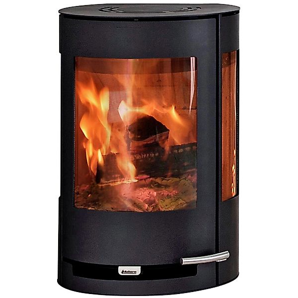 Aduro Kaminofen 9.4 mit Aduro Tronic Stahl Schwarz 6 kW EEK: A+ günstig online kaufen