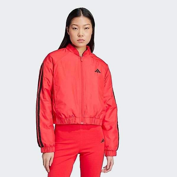 adidas Sportswear Funktionsjacke ESSENTIALS 3-STREIFEN INSULATED CROP BOMBE günstig online kaufen