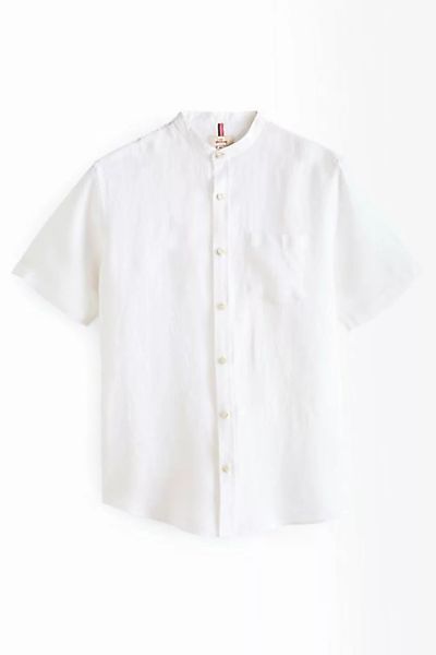 Next Kurzarmhemd Signature Kurzarm-Hemd 100 % Leinen mit Stehkragen (1-tlg) günstig online kaufen