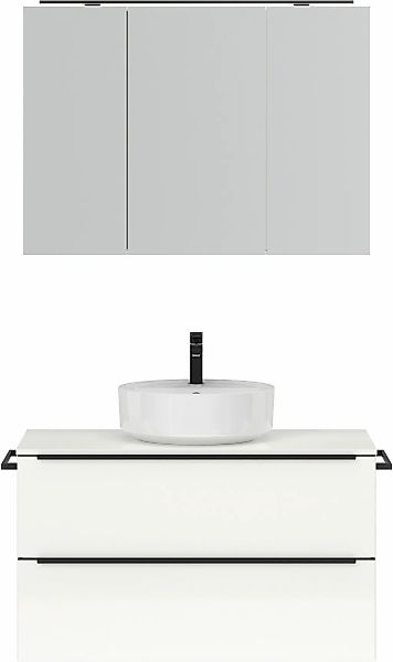 nobilia Badmöbel-Set "Alvene" vormontiert, mit Soft-Close, 2 Stk. tlg. günstig online kaufen