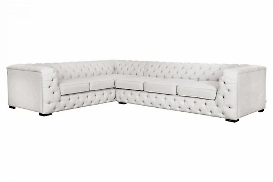 Home affaire Chesterfield-Sofa »KALINA L-Form« hochwertig Chesterfield-Ausf günstig online kaufen