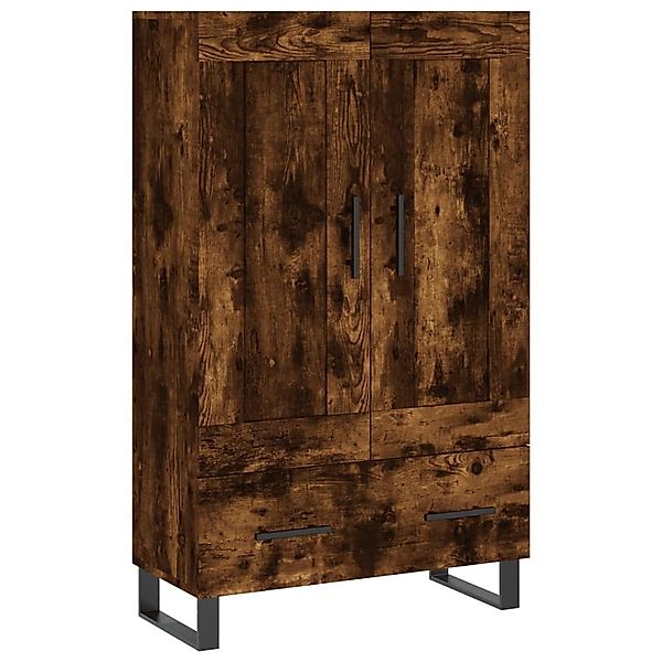 vidaXL Highboard Highboard Räuchereiche 69,5x31x115 cm günstig online kaufen